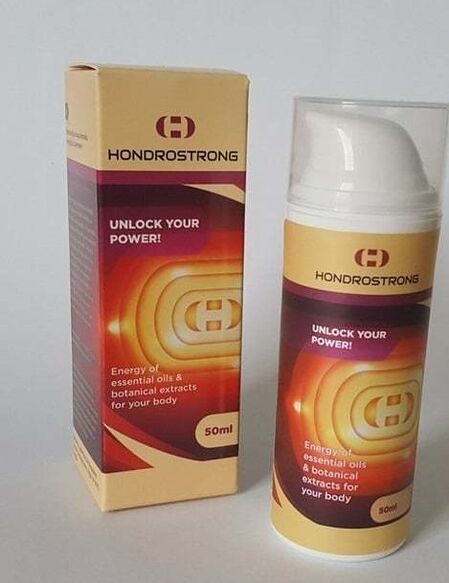 A photo of the Hondrostrong natural cream from Jim's critique