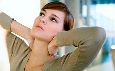 performing gymnastics for cervical osteochondrosis affects the elimination of the disease